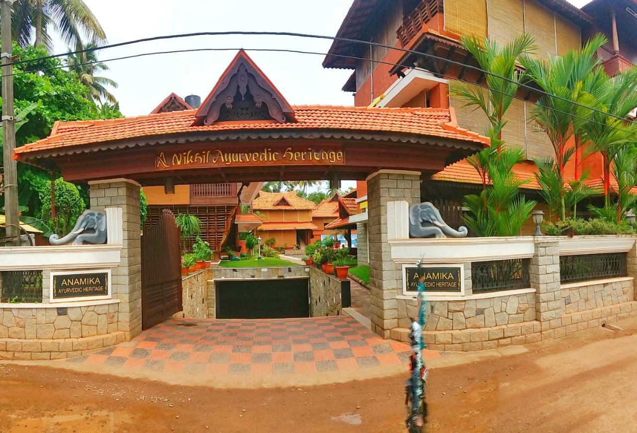 Hotel Nikhil Ayurvedic Heritage Varkala Exterior foto